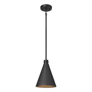 Axston 1-Light Outdoor Hanging Lantern Textured Black