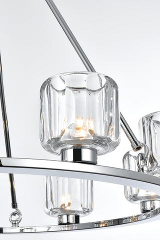 Cadence 32 inch Chandelier in Chrome