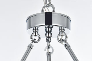 Cadence 48 inch Three-Tier Chandelier in Chrome