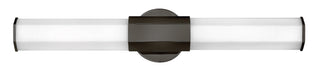 Facet Large LED Vanity in Black Oxide
