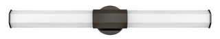 Facet Large LED Vanity in Black Oxide