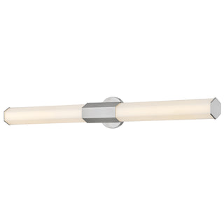 Facet Extra Large LED Vanity in Polished Nickel
