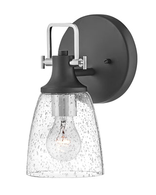 Easton Medium Single Light Vanity in Black