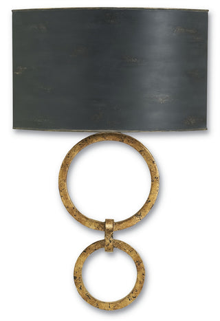 Currey and Company - 5910 - One Light Wall Sconce - Bolebrook - Gold Leaf