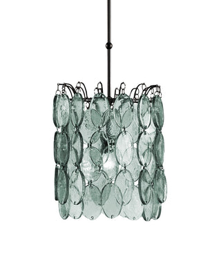 Currey and Company - 9920 - One Light Pendant - Airlie - Clear/Satin Black