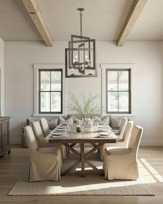 Middleton Eight Light Chandelier in Bronze Gold