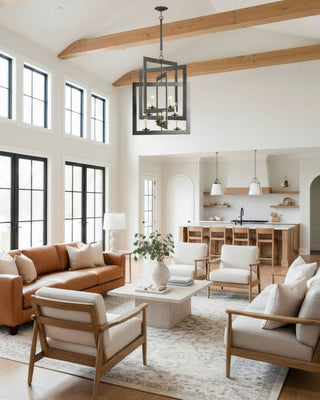 Middleton Eight Light Chandelier in Bronze Gold
