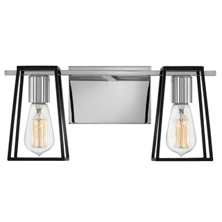 Filmore Small Two Light Vanity in Chrome