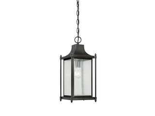 Savoy House - 5-3455-BK - One Light Hanging Lantern - Dunnmore - Black