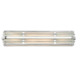 Winton Large Four Light Vanity in Chrome
