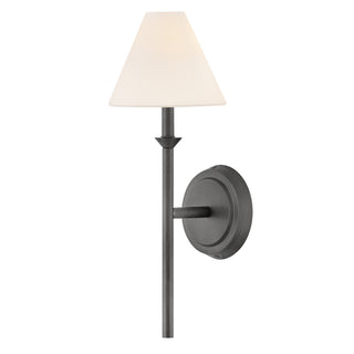 Greta Medium Sconce in Blackened Brass