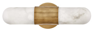 Ibiza Medium LED Vanity in Heritage Brass