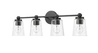 Lauryn 4-Light Vanity Matte Black