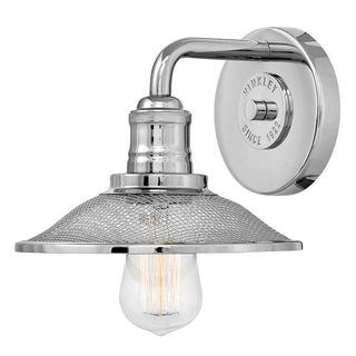 Rigby Small Single Light Vanity in Polished Nickel