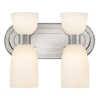 Tallulah Small Two Light Vanity in Polished Nickel