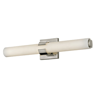 Aiden Medium LED Vanity in Polished Nickel