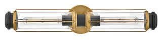 Masthead Small Two Light Vanity in Heritage Brass