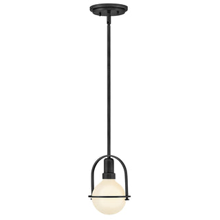 Somerset Extra Small Convertible Semi-Flush Mount in Black