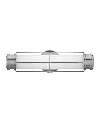 Saylor Medium LED Sconce in Polished Nickel