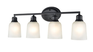 Amberle 4-Light Vanity Matte Black