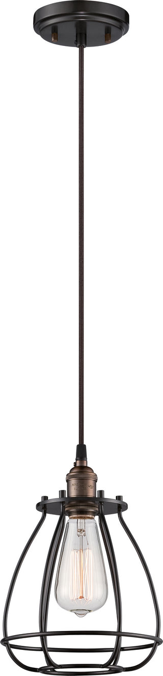 Nuvo Lighting - 60-5501 - One Light Pendant - Vintage - Rustic Bronze