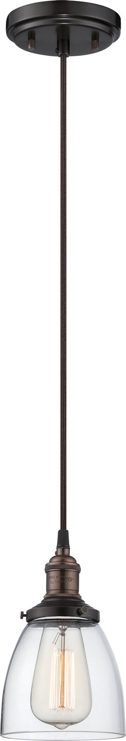 Nuvo Lighting - 60-5504 - One Light Pendant - Vintage - Rustic Bronze