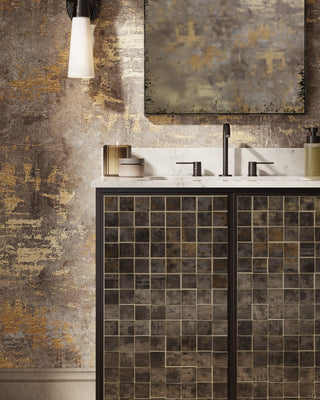 Rene Mirror in Pyrite Bronze