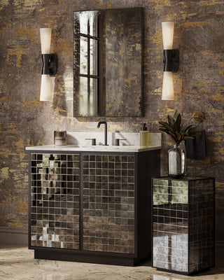 Rene Mirror in Pyrite Bronze