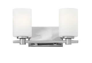 Karlie Small Two Light Vanity in Chrome