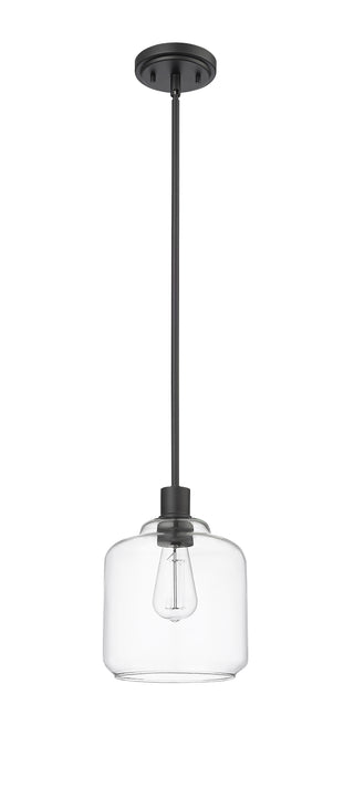 Asheville 1-Light Mini-Pendant Light Matte Black