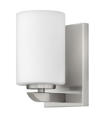 Kyra Small Single Light Vanity in Brushed Nickel