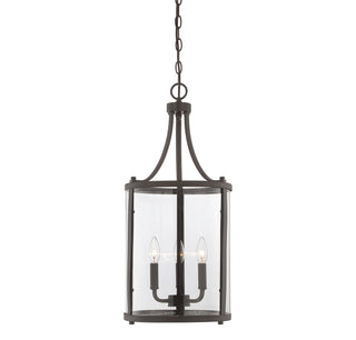 Savoy House - 7-1040-3-13 - Three Light Foyer Pendant - Penrose - English Bronze