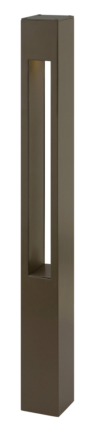 Atlantis Large Square 120v Bollard in Bronze