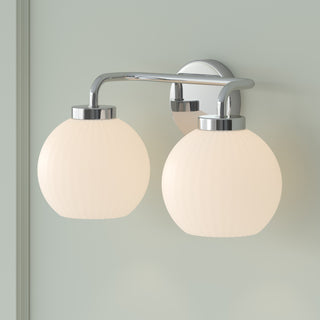 Oprah 2-Light Vanity Polished Nickel