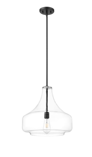 Madelynn 1-Light Pendant light Matte Black