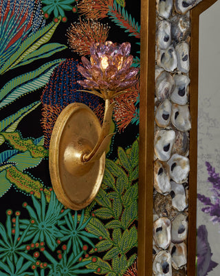 Margate Mirror in Contemporary Gold Leaf/Natural