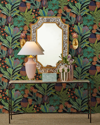 Margate Mirror in Contemporary Gold Leaf/Natural