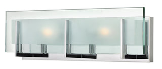 Latitude Small Two Light Vanity in Chrome
