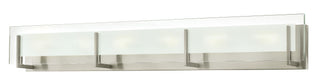 Latitude Extra Large Six Light Vanity in Brushed Nickel