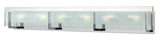 Latitude Extra Large Six Light Vanity in Chrome