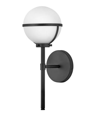 Hollis Medium Single Light Vanity in Black