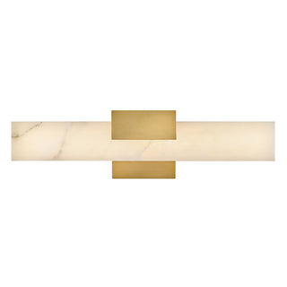 Cadiz Medium LED Vanity in Heritage Brass