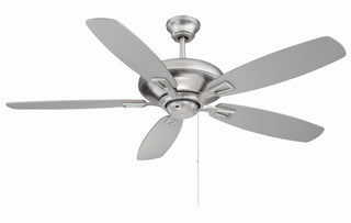 Mystique 52" Ceiling Fan in Brushed Nickel