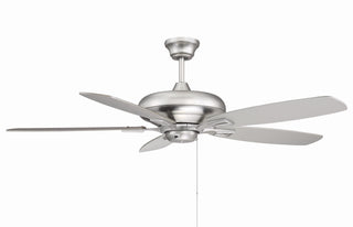 Mystique 52" Ceiling Fan in Brushed Nickel