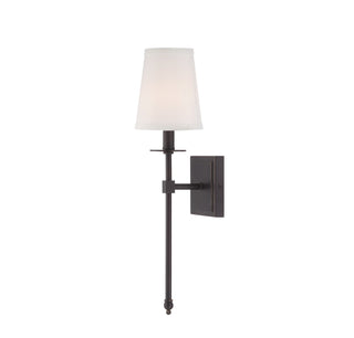 Monroe One Light Wall Sconce in Classic Bronze
