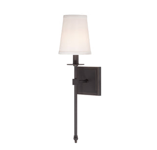 Monroe One Light Wall Sconce in Classic Bronze
