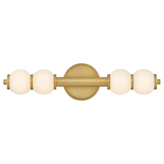 Trigo Large LED Sconce in Lacquered Brass