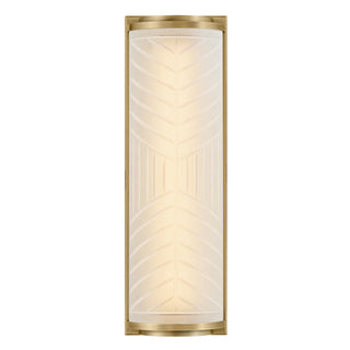 Devon Medium Bath Sconce in Lacquered Brass