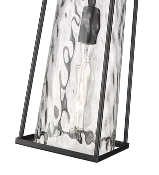 Dutton 1-Light Outdoor Hanging Lantern Powder Coated Black