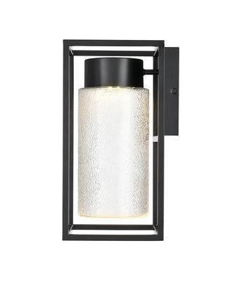 Outdoor Wall Sconce LED Powder Coated Black
